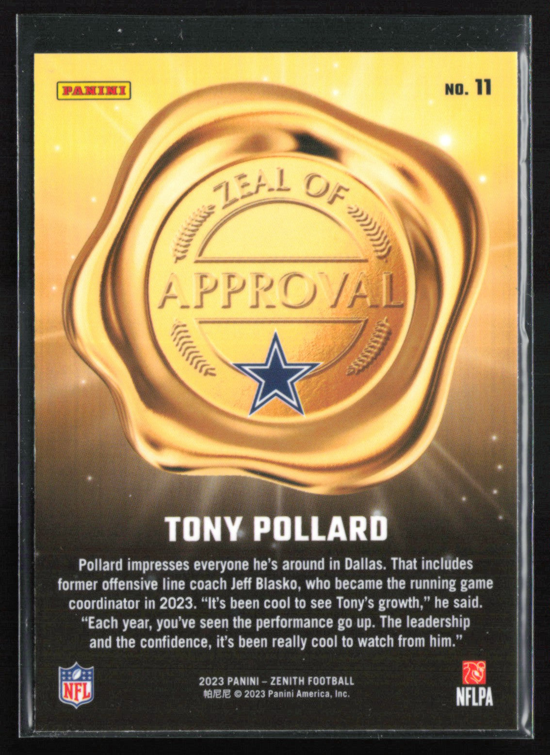 Tony Pollard Red Mosaic