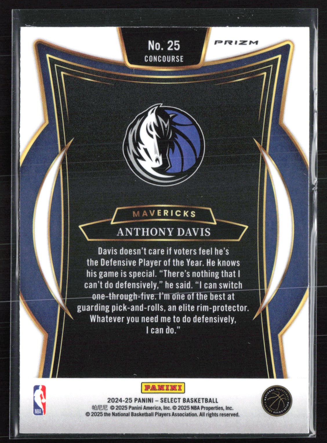 Anthony Davis Silver