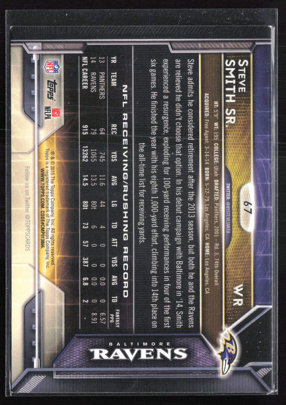 Steve Smith Sr.
