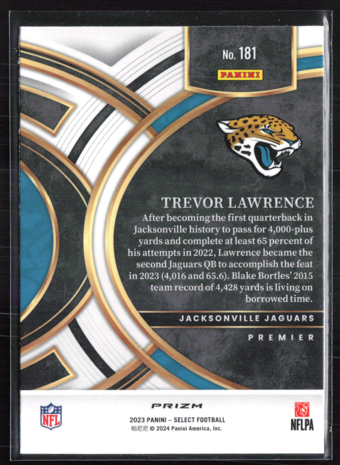 Trevor Lawrence Silver