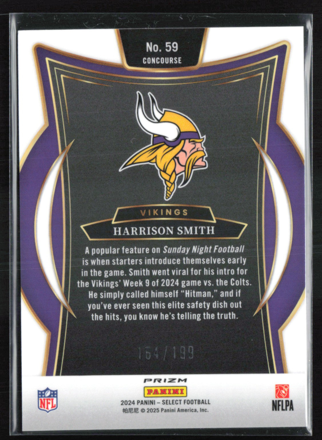 Harrison Smith White Shock /199