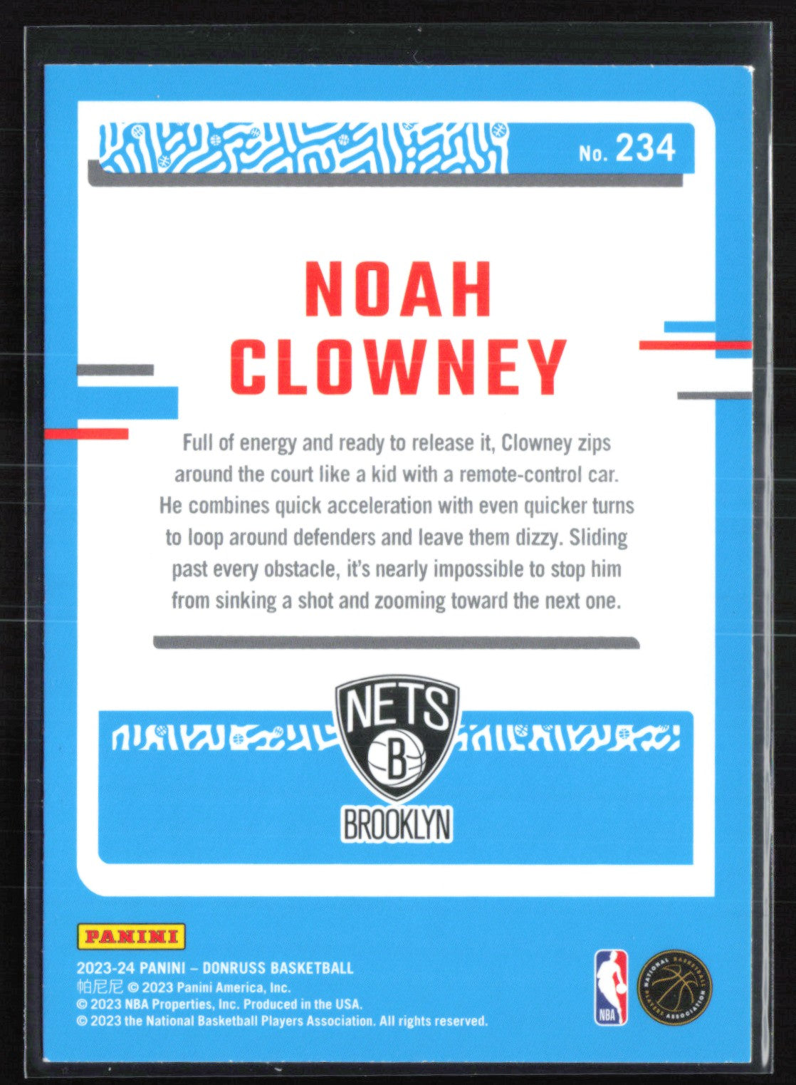 Noah Clowney RC