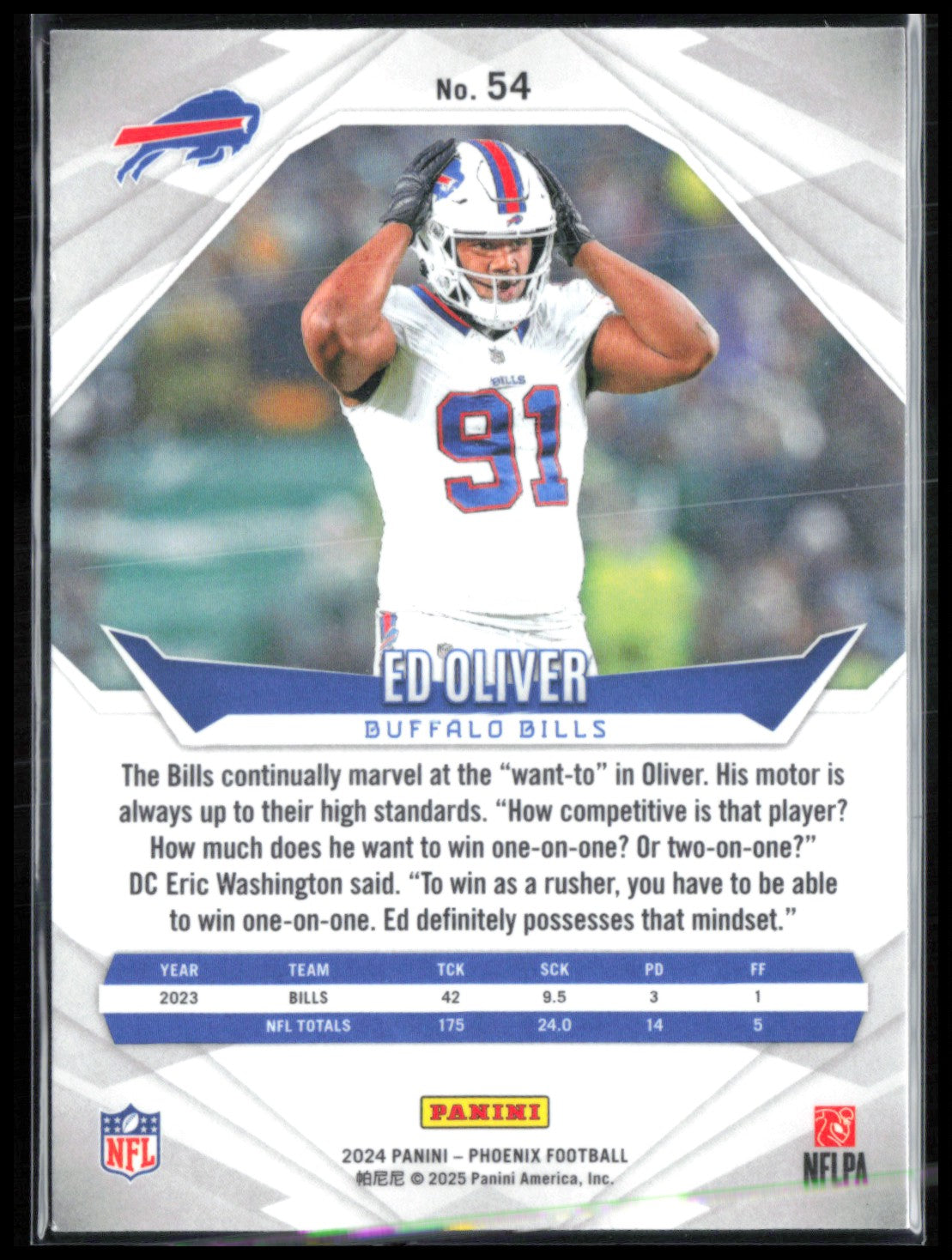Ed Oliver Lazer