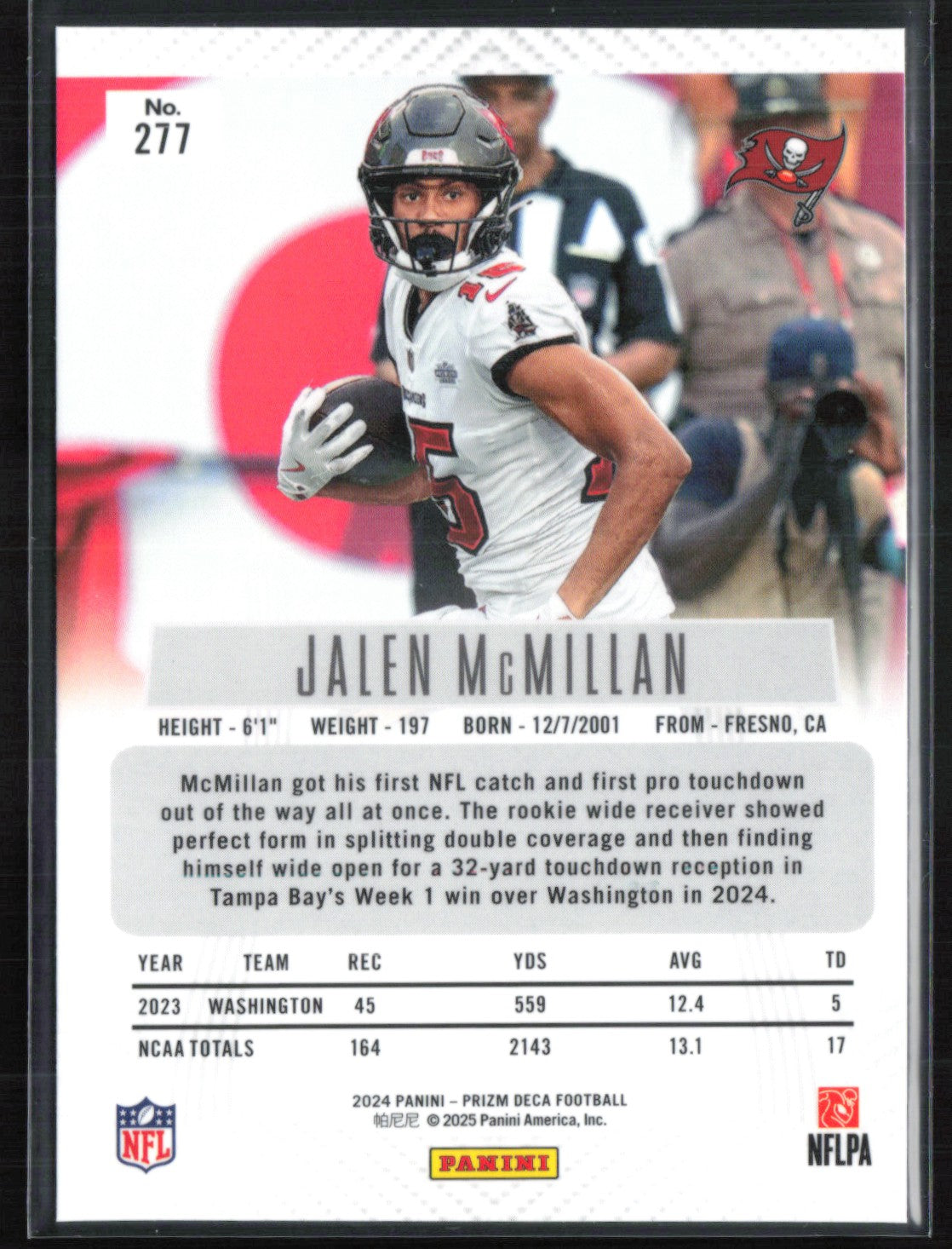 Jalen McMillan RC