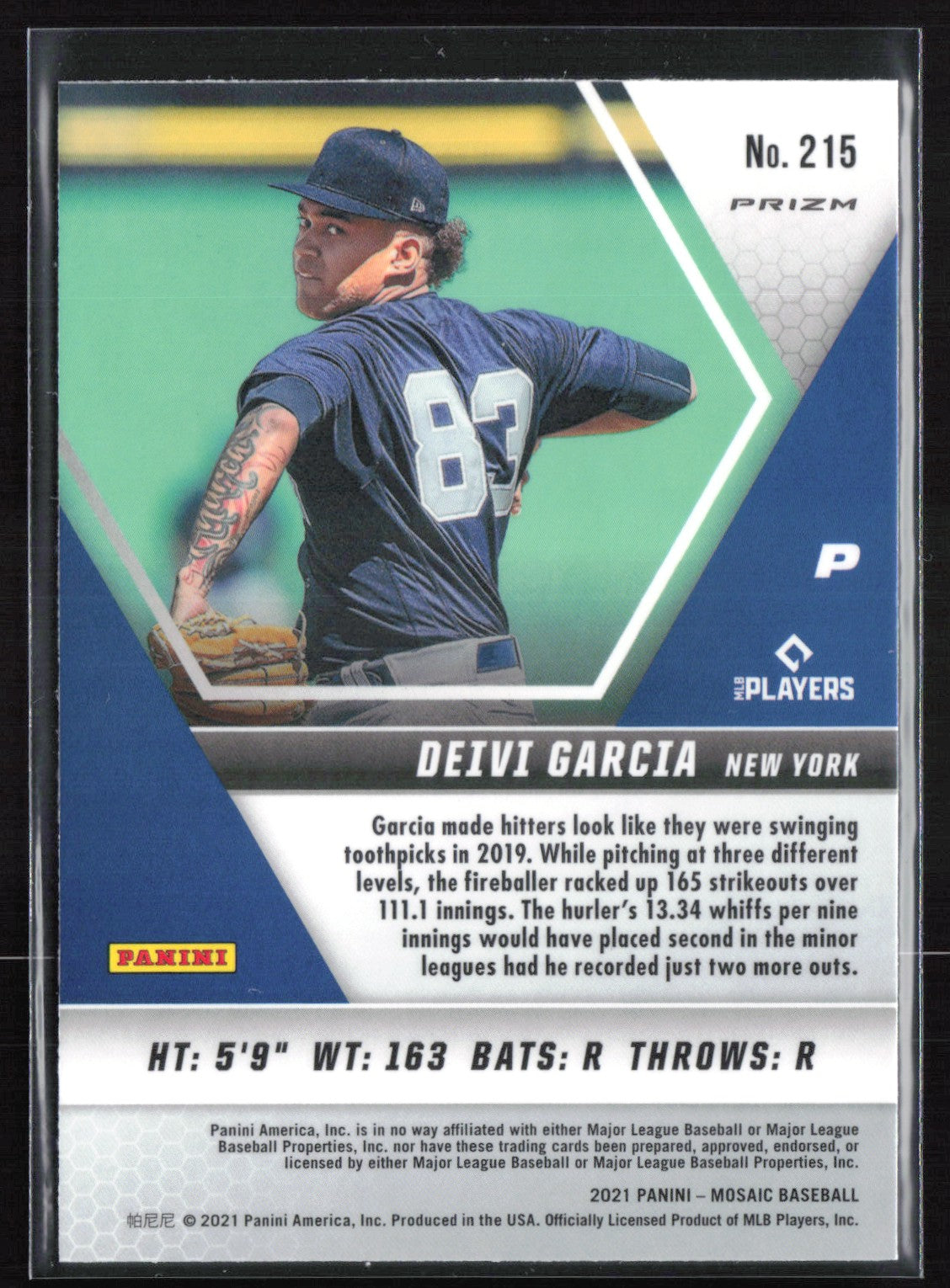 Deivi Garcia RC Mosaic Prizm