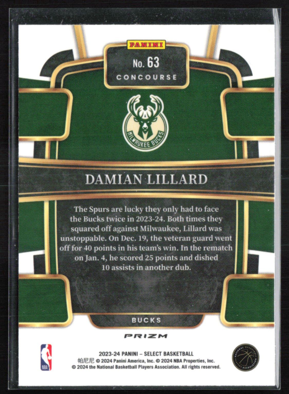 Damian Lillard Ice