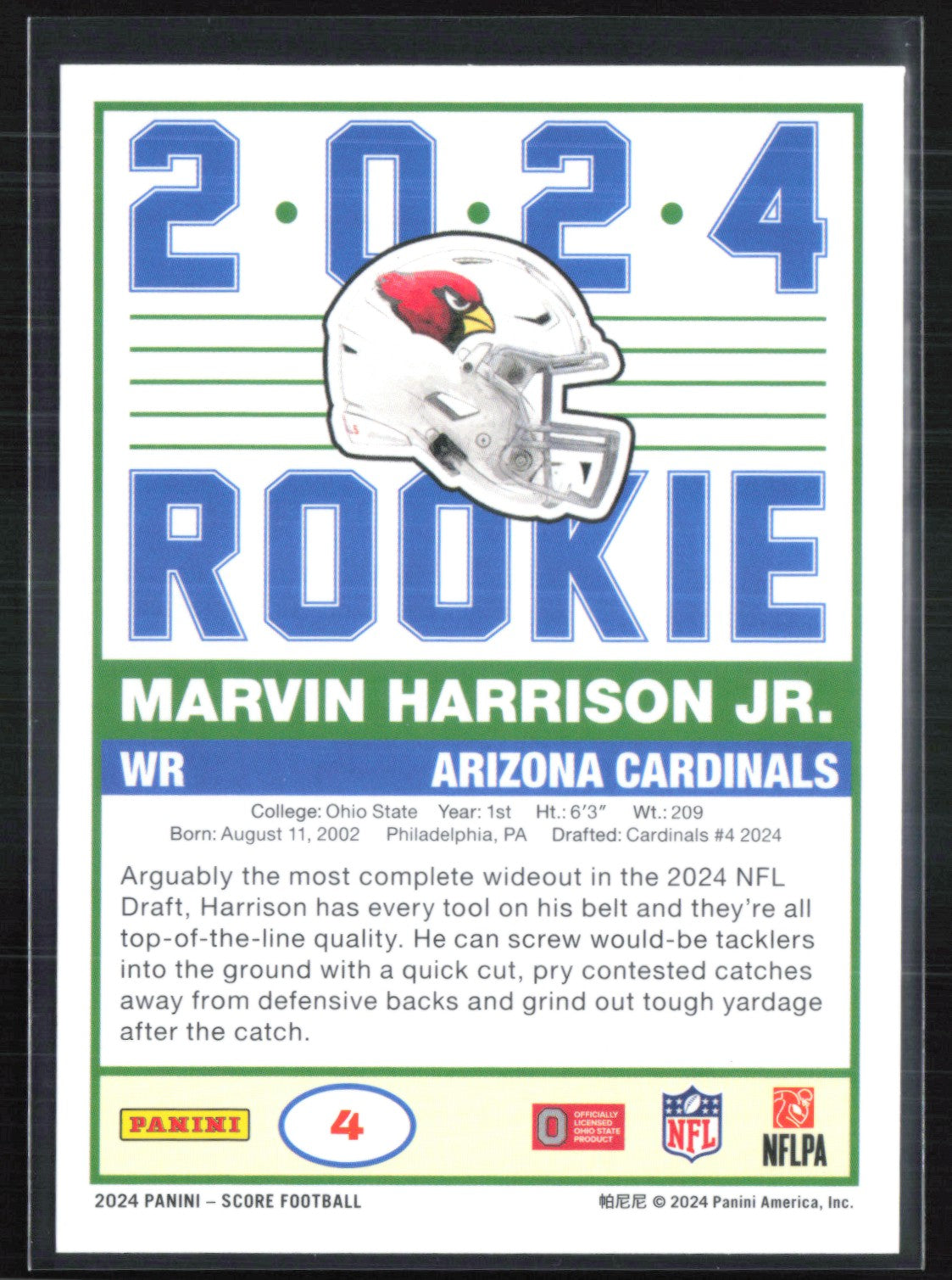 Marvin Harrison Jr. RC