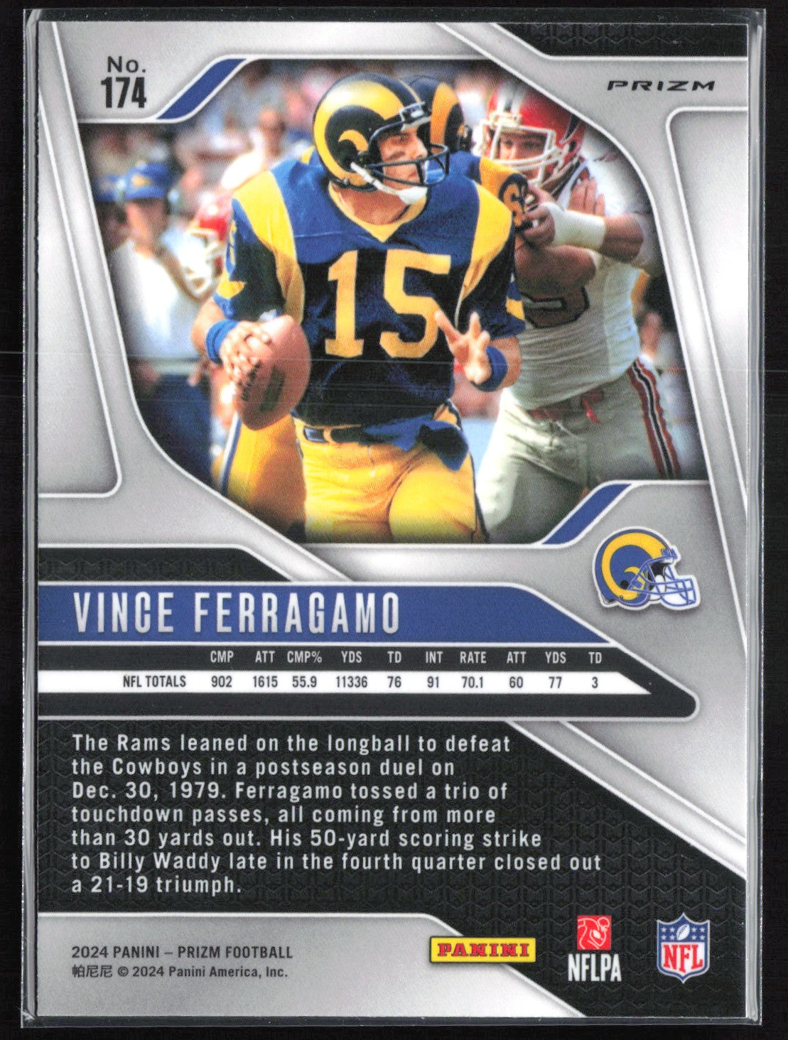 Vince Ferragamo Silver