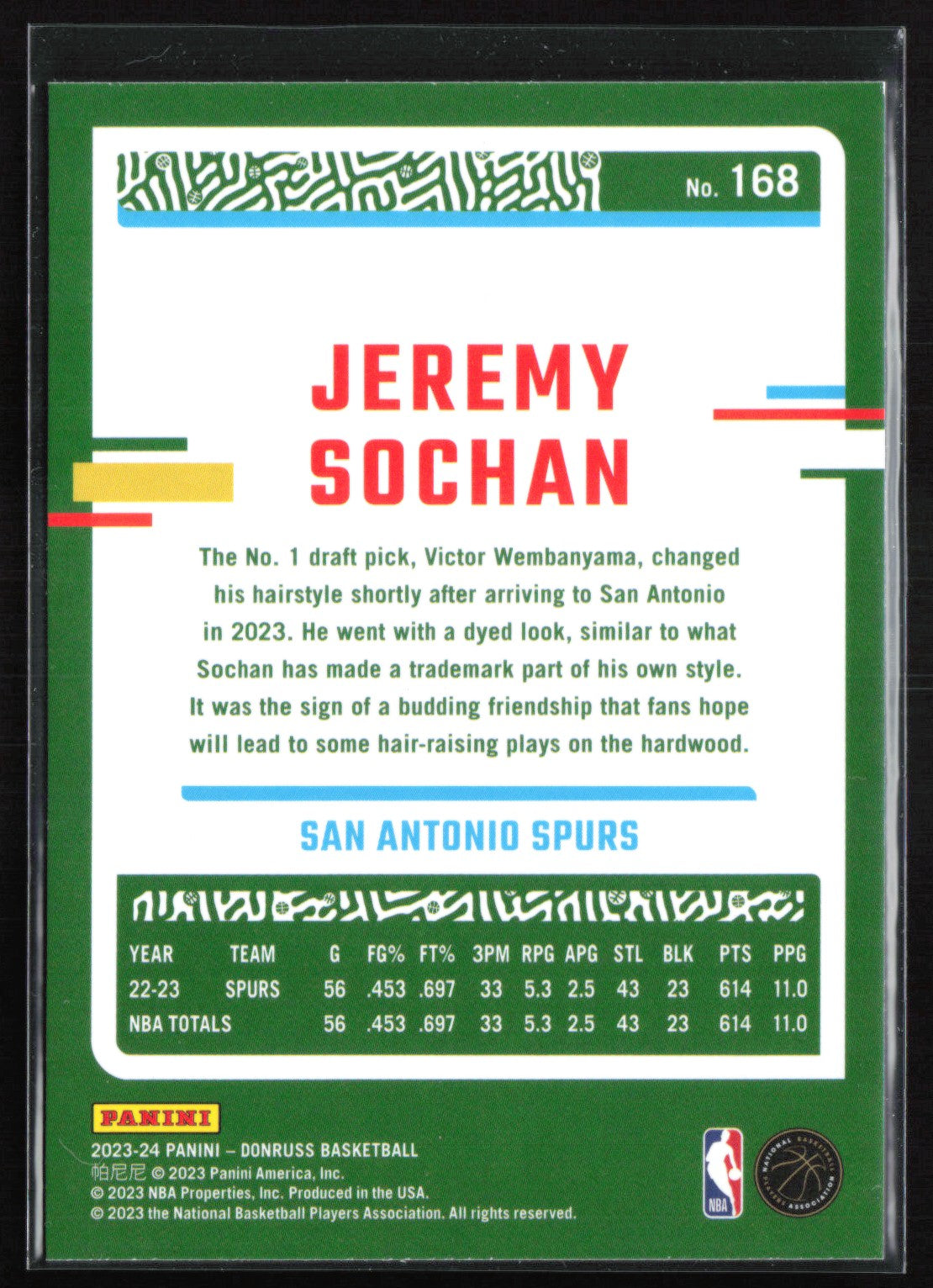 Jeremy Sochan Red