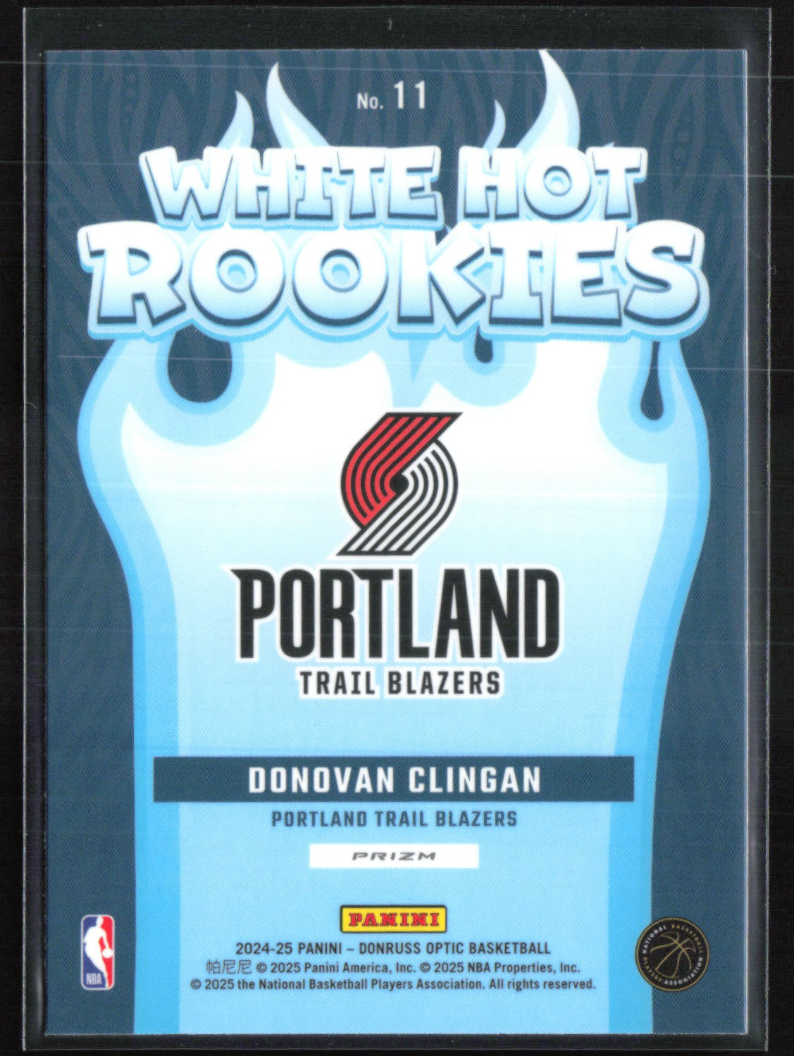 Donovan Clingan RC Purple Holo