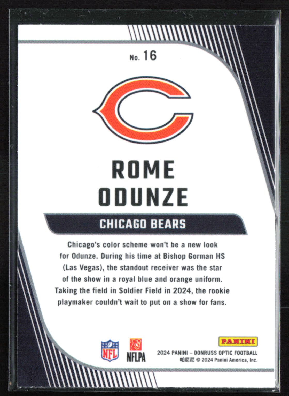 Rome Odunze RC