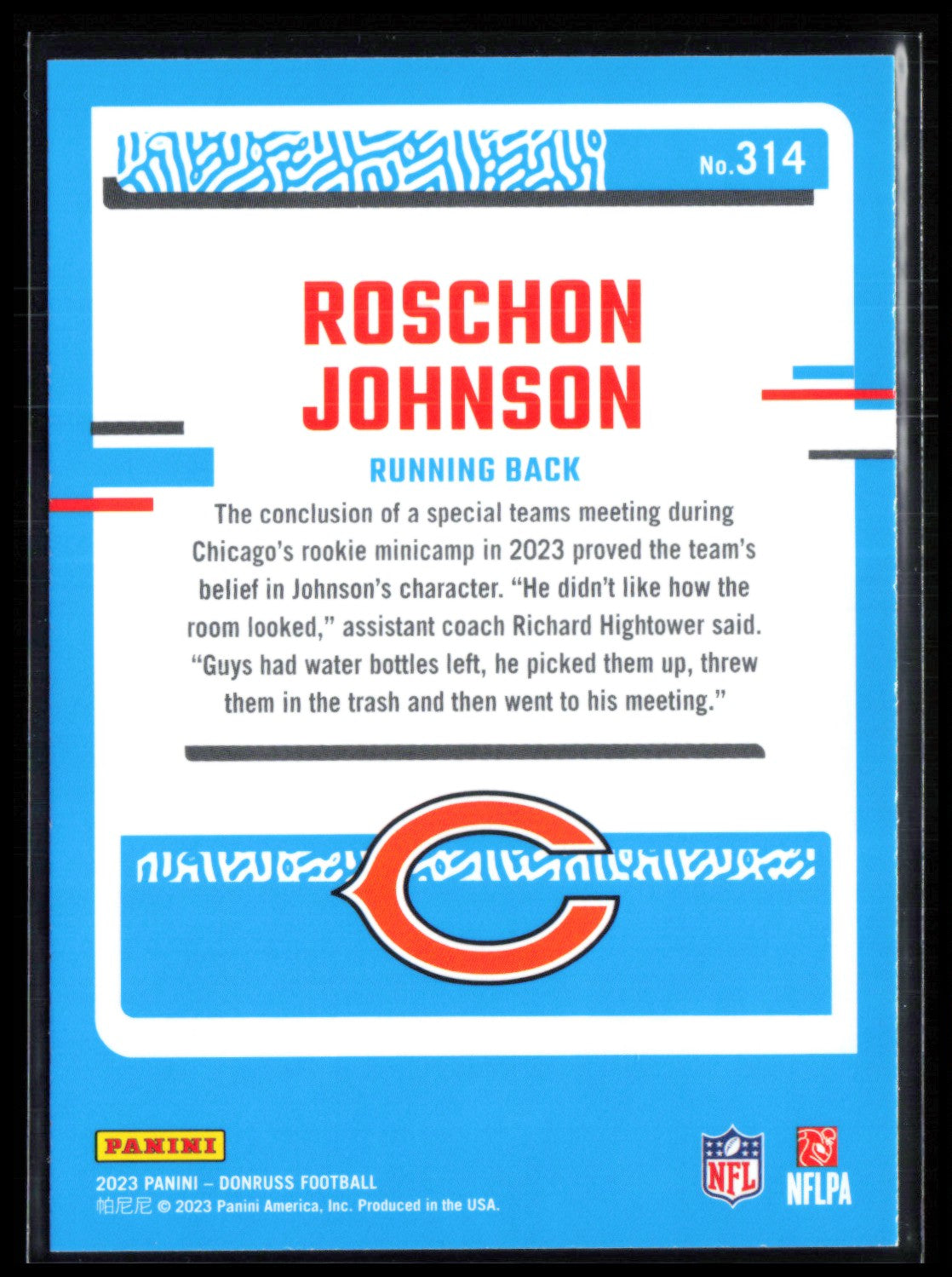 Roschon Johnson RC
