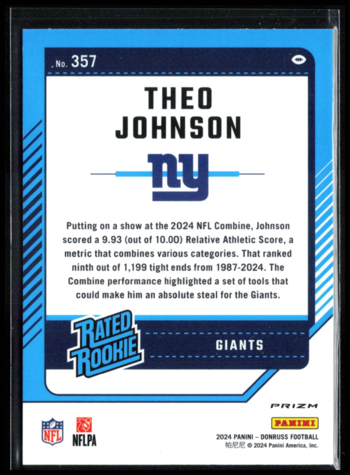 Theo Johnson RC Pink