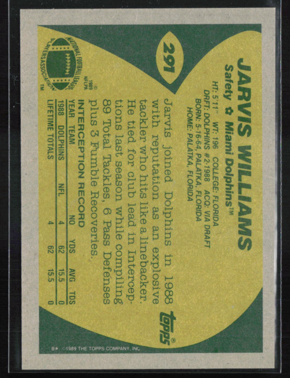 Jarvis Williams RC