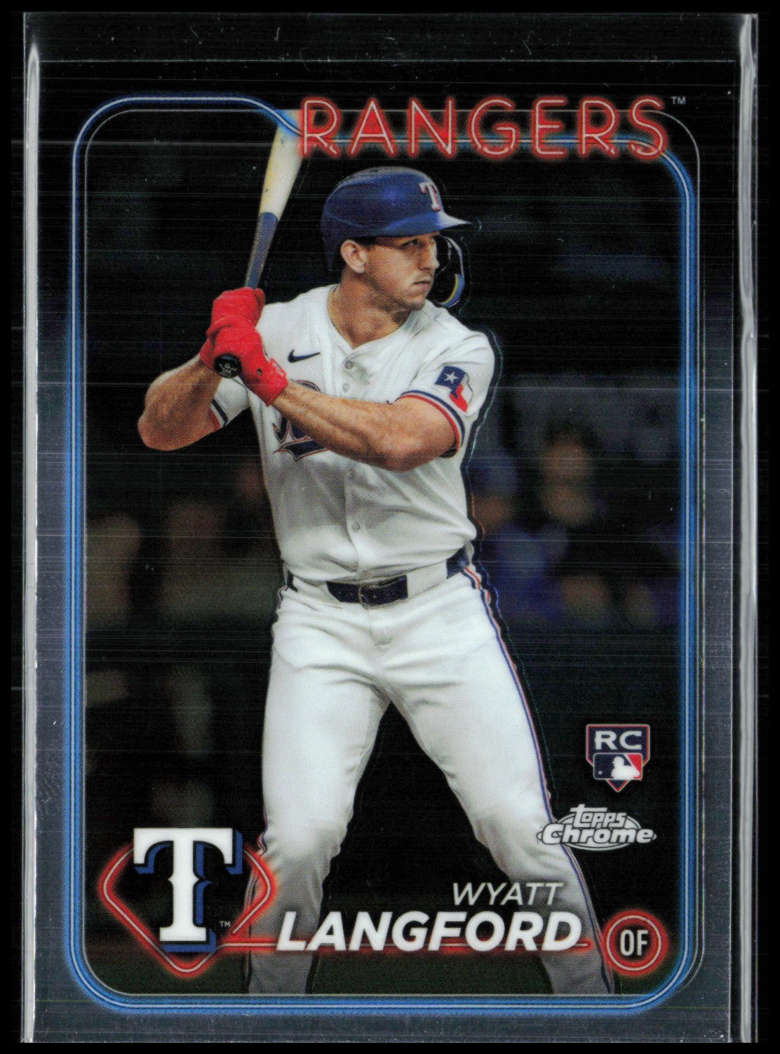 Topps stadiumclub Wyatt Langford RC auto Topps stadiumclub Wyatt Langford RC auto