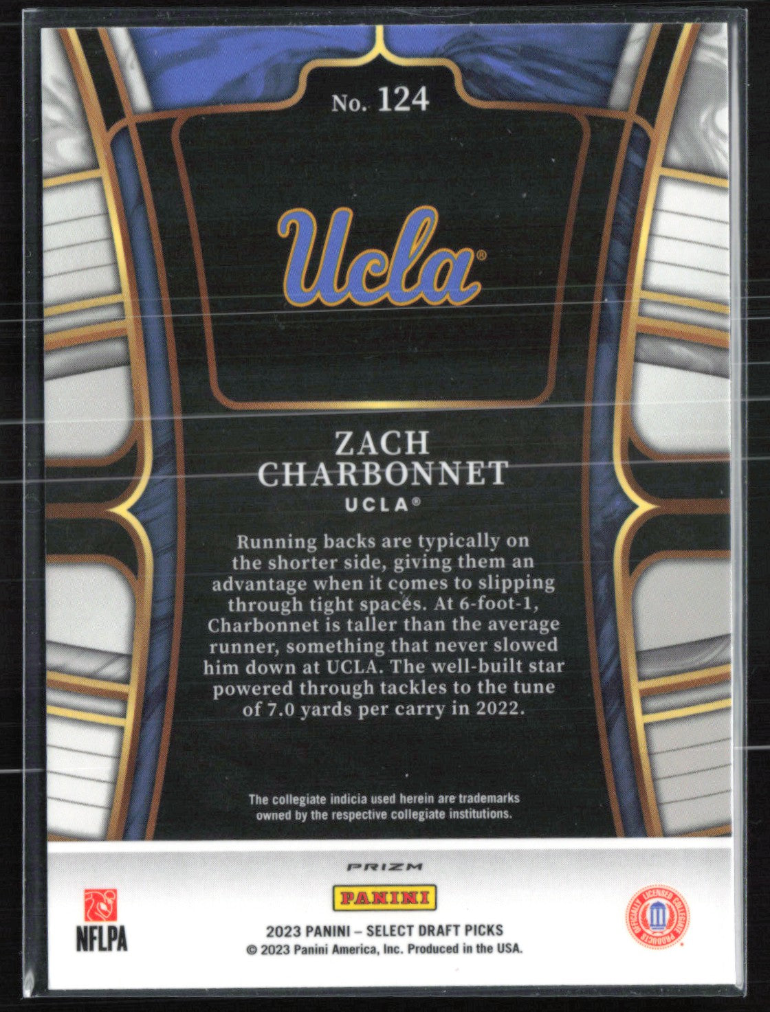 Zach Charbonnet RC Purple Laser