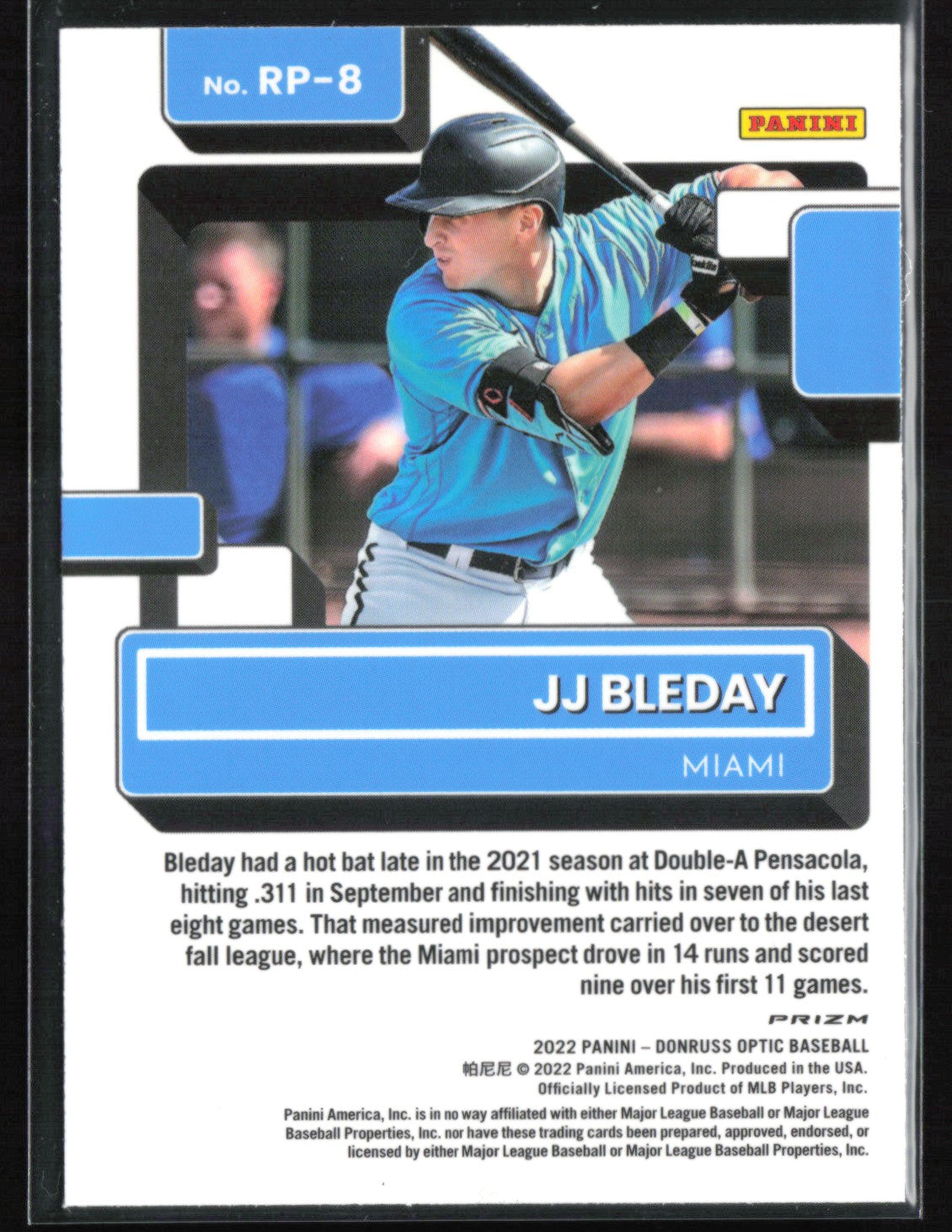 JJ Bleday Prospect Holo