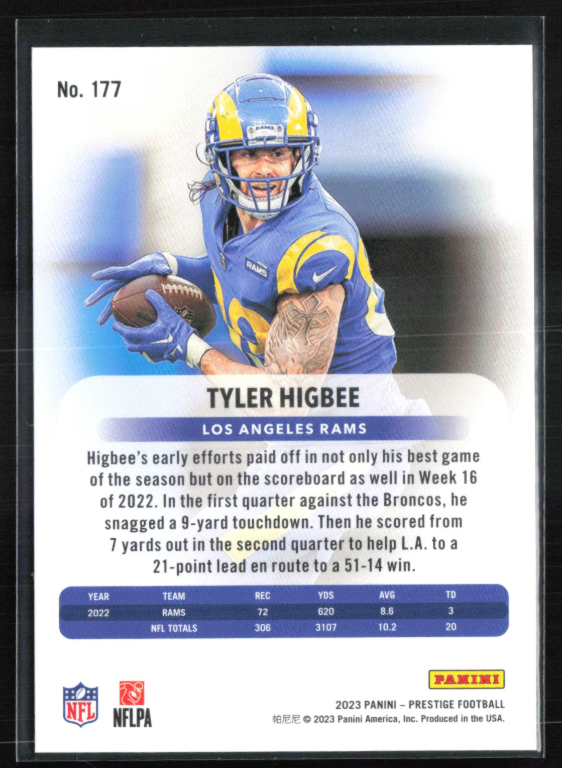Tyler Higbee Yellow /75