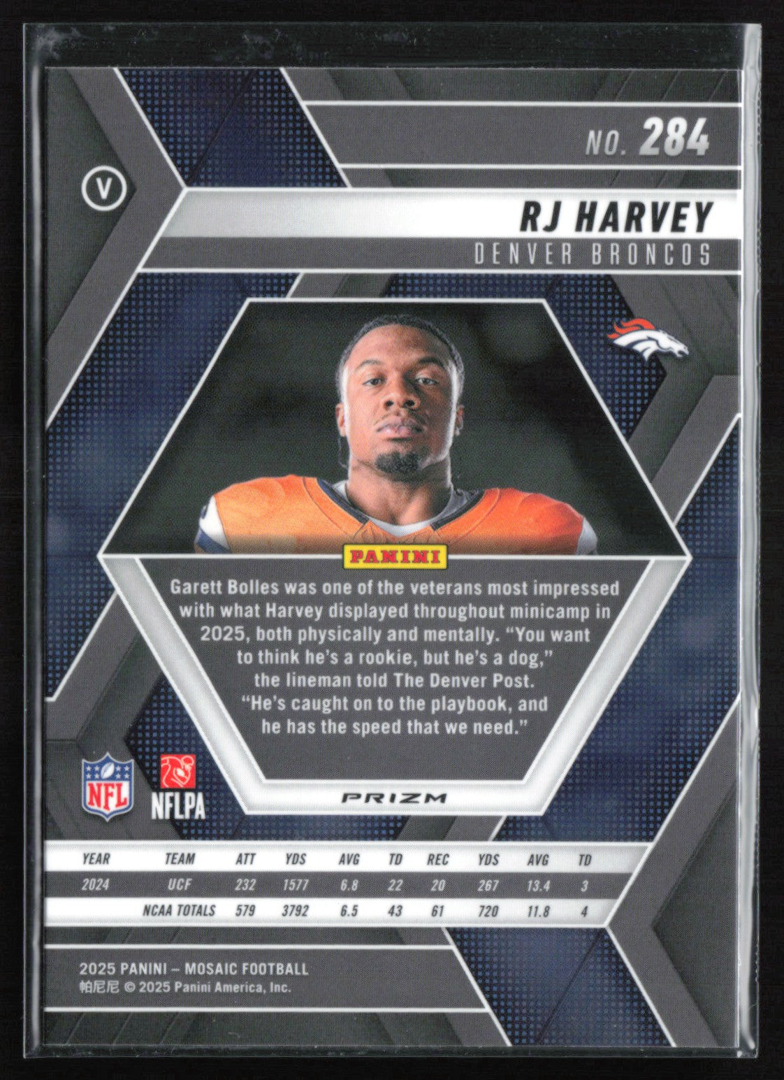 RJ Harvey RC Reactive Yellow