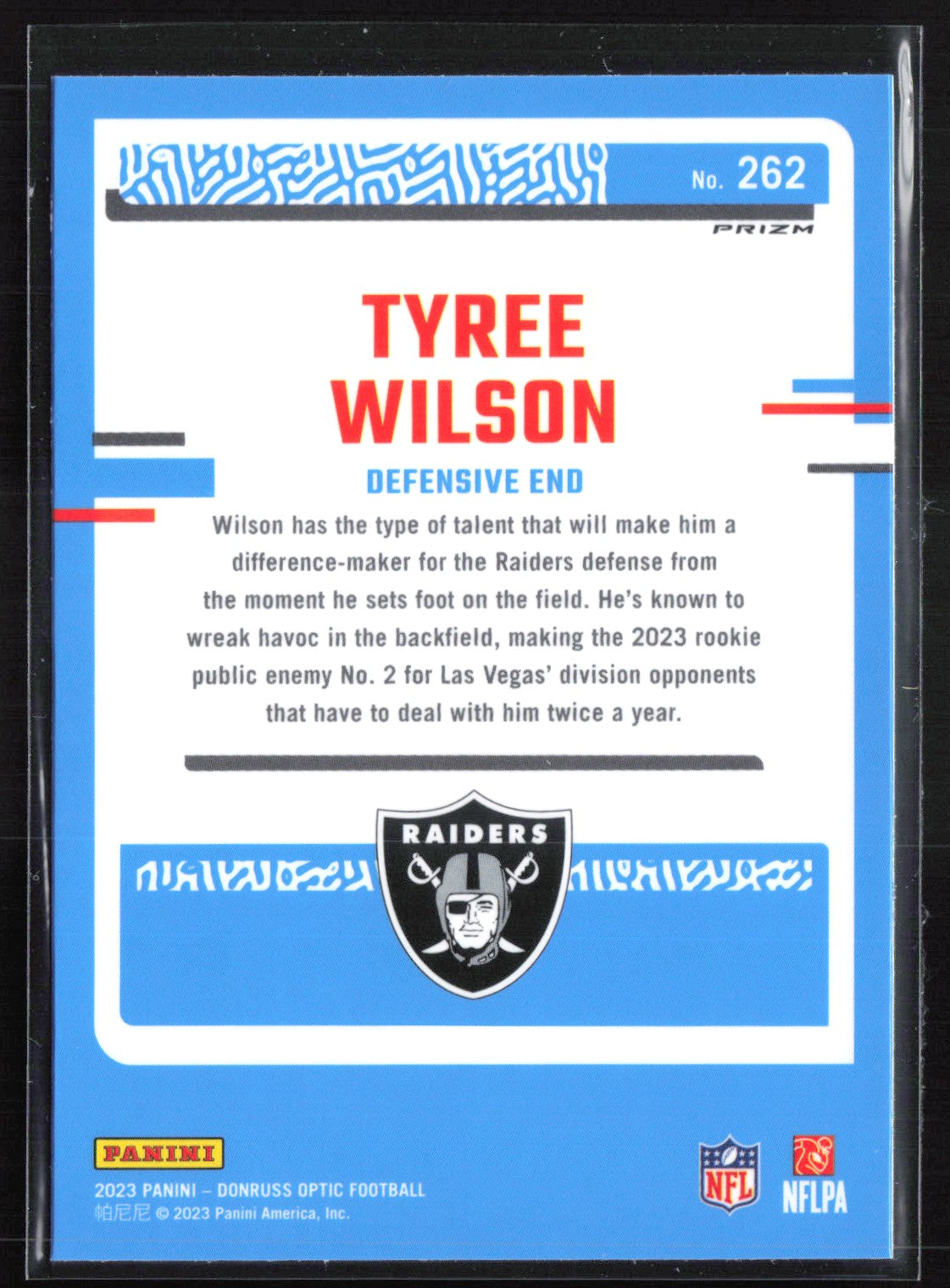Tyree Wilson RC Holo