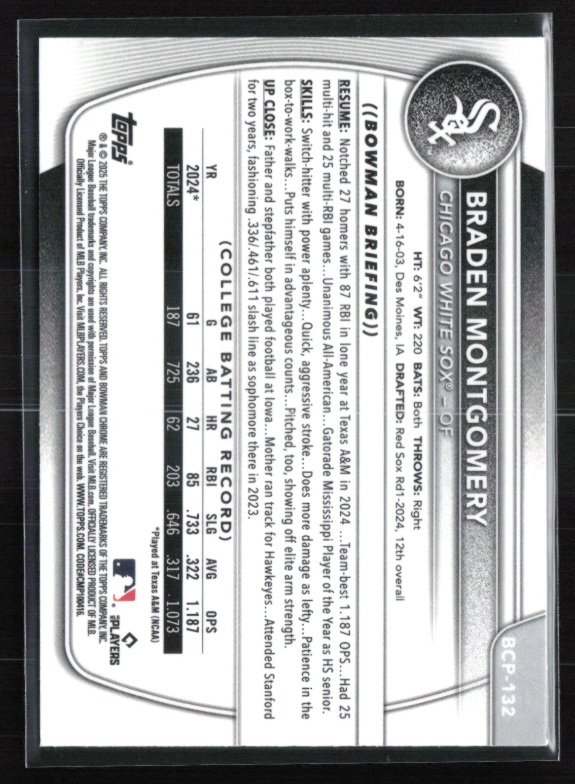 Braden Montgomery Lava /399