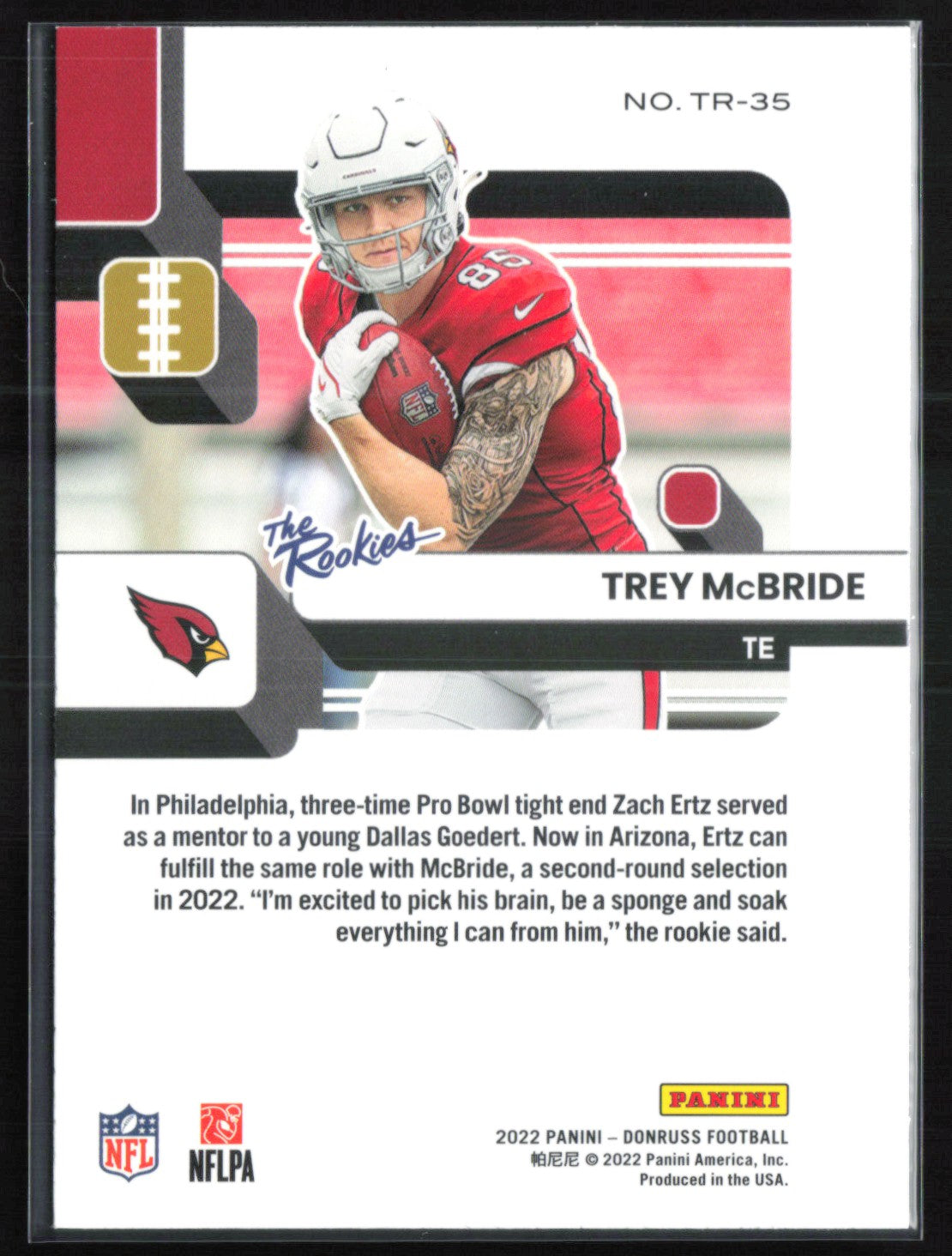 Trey McBride RC The Rookies