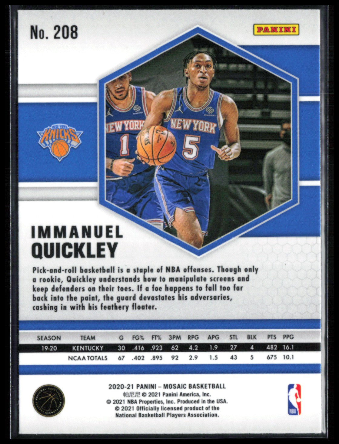 Immanuel Quickley RC