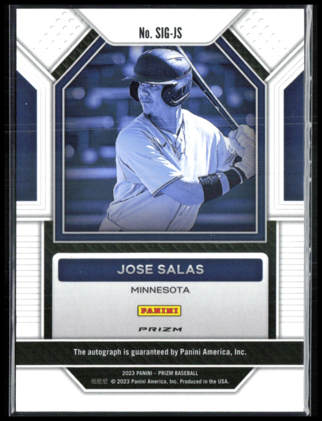 Jose Salas Autro Signatures Cracked Ice