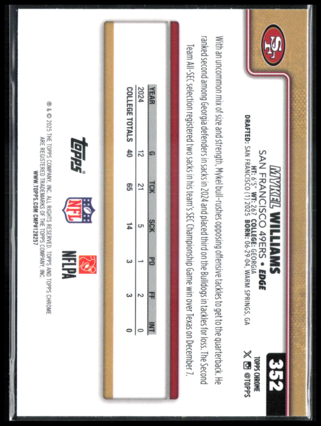 Mykel Williams RC X-Fractor