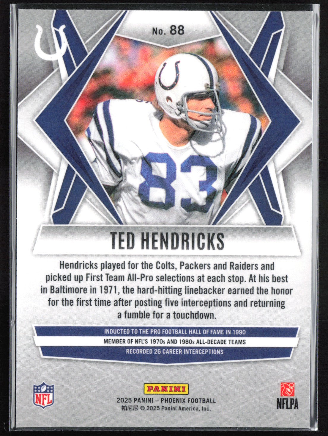 Ted Hendricks Pandora