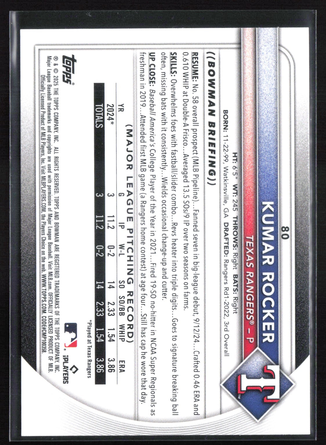 Kumar Rocker RC