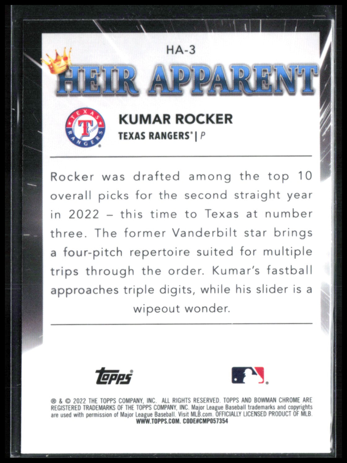 Kumar Rocker
