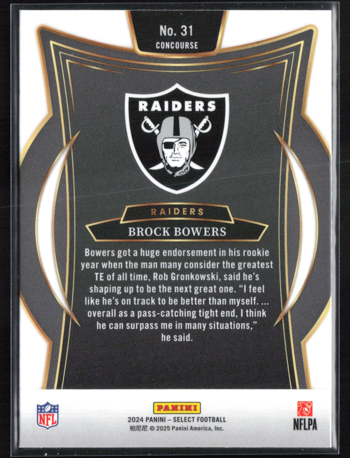 Brock Bowers RC