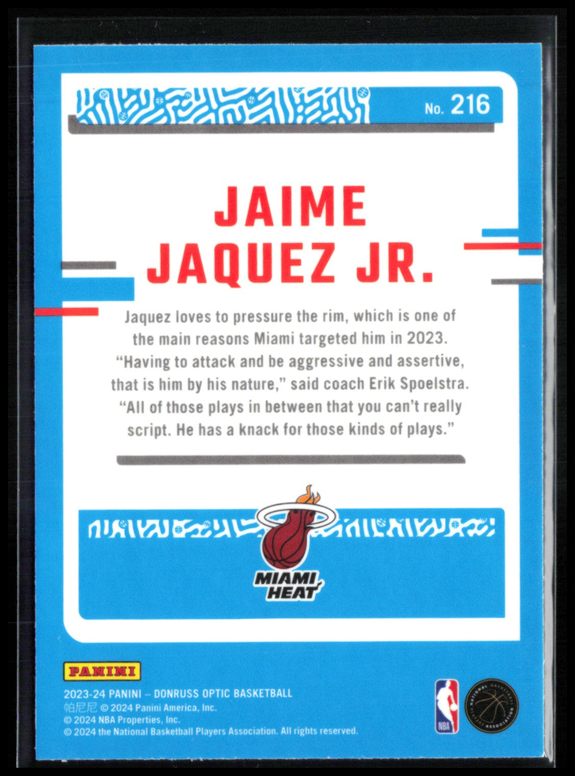 Jaime Jaquez Jr. RC
