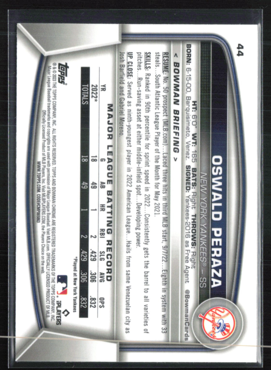Oswald Peraza RC