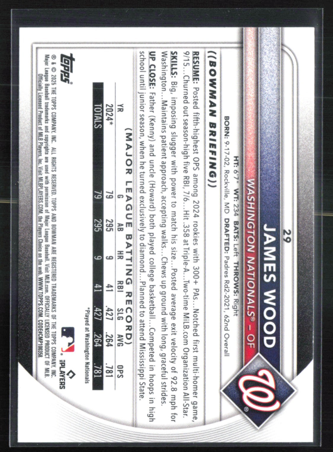 James Wood RC