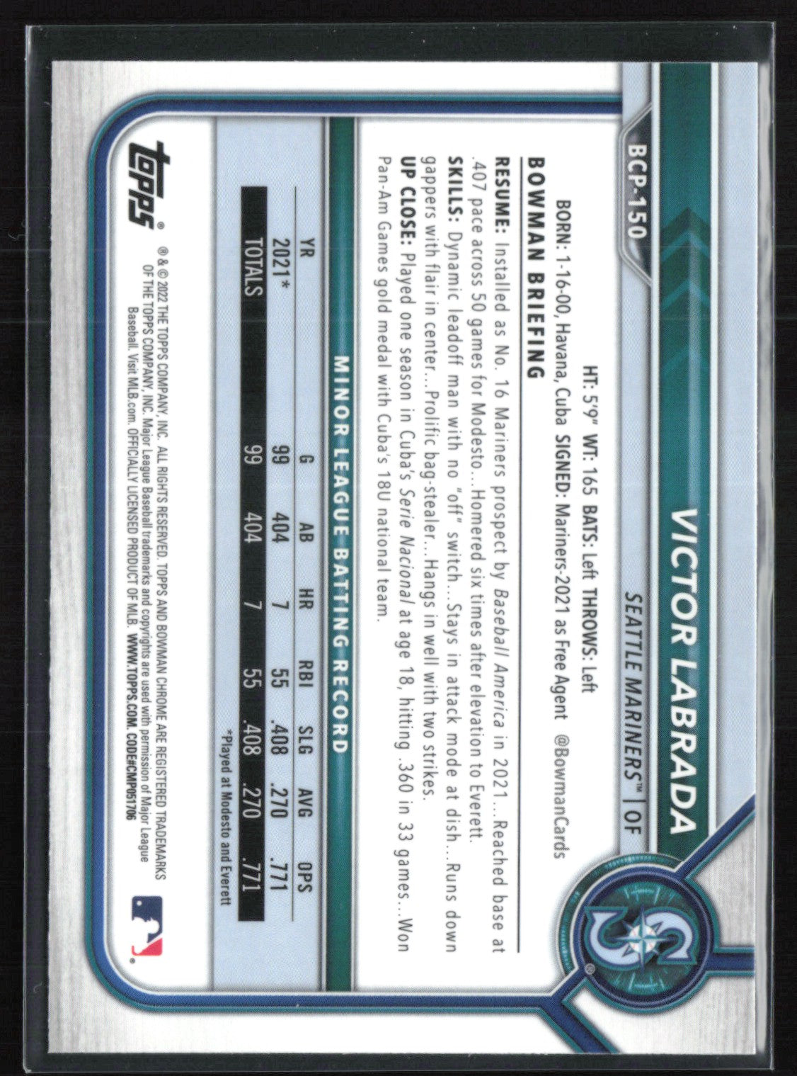 Victor Labrada 1st Bowman