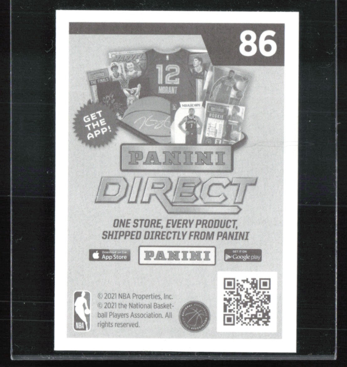 Jalen Green Mini Panini Direct Sticker
