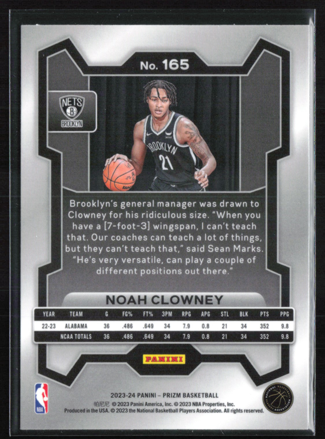 Noah Clowney RC