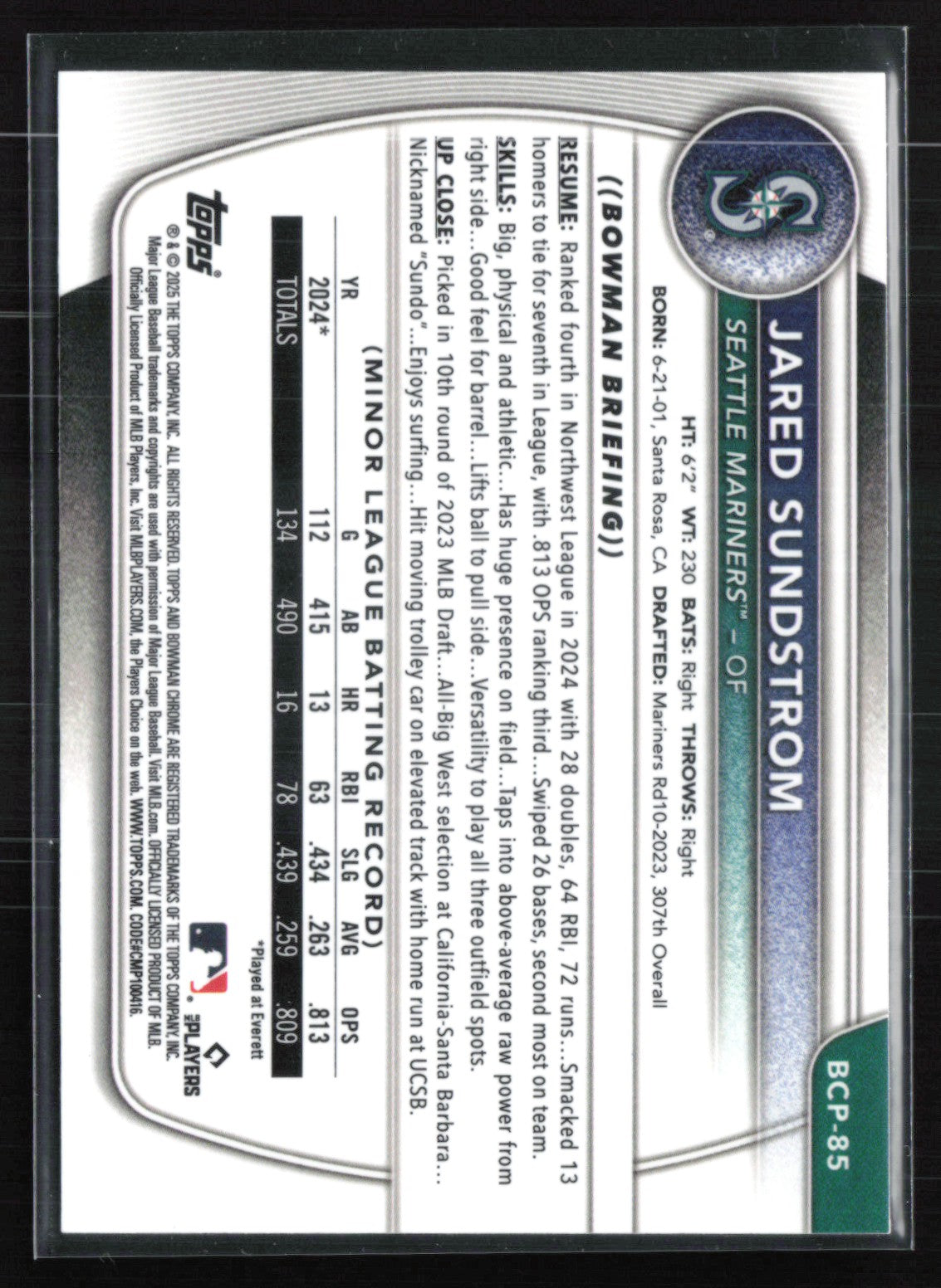 Jared Sundstrom 1st Bowman