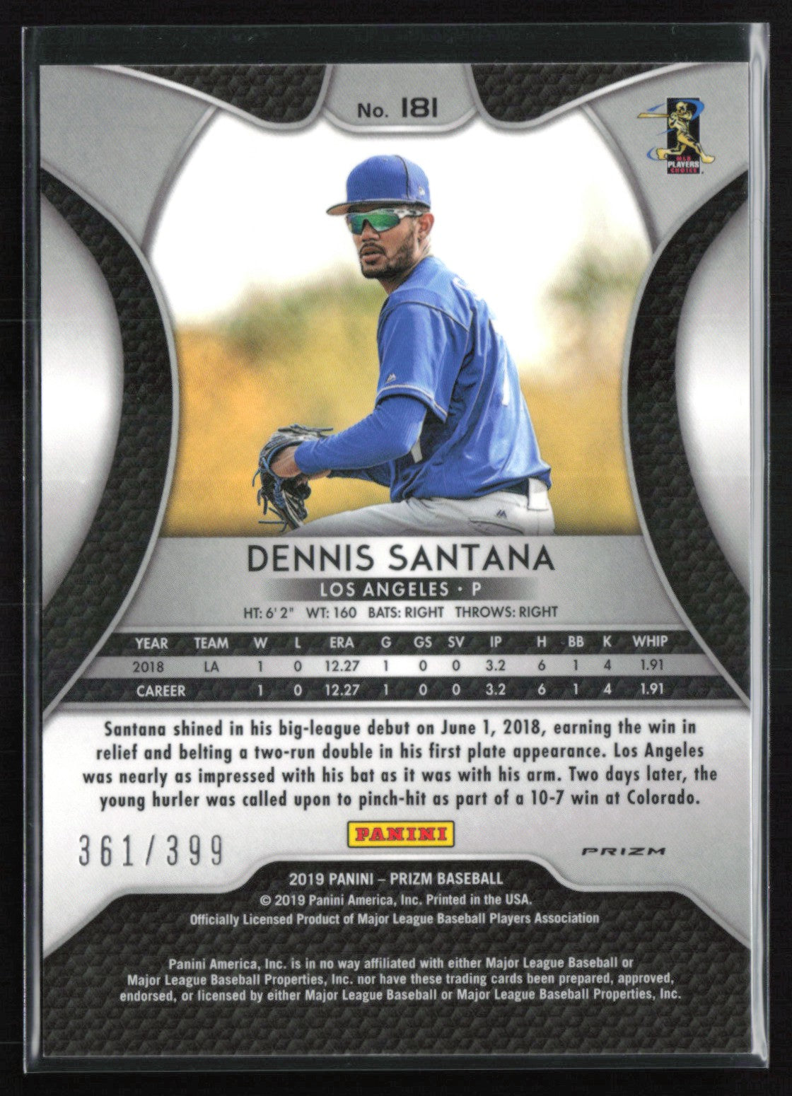 Dennis Santana Blue Mojo /399