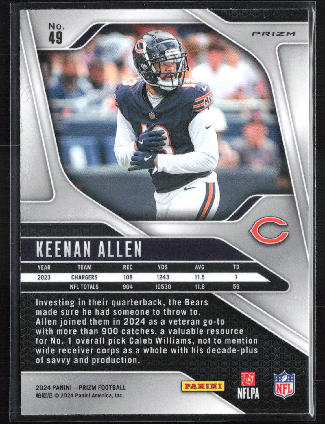 Keenan Allen Silver Prizm