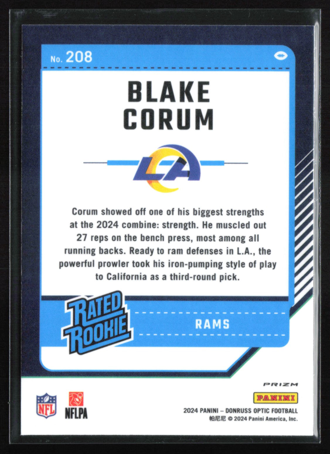 Blake Corum RC Green Hyper