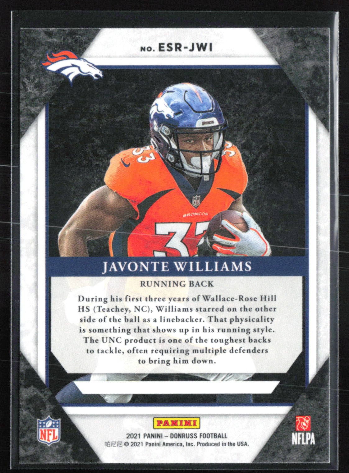 Javonte Williams RC