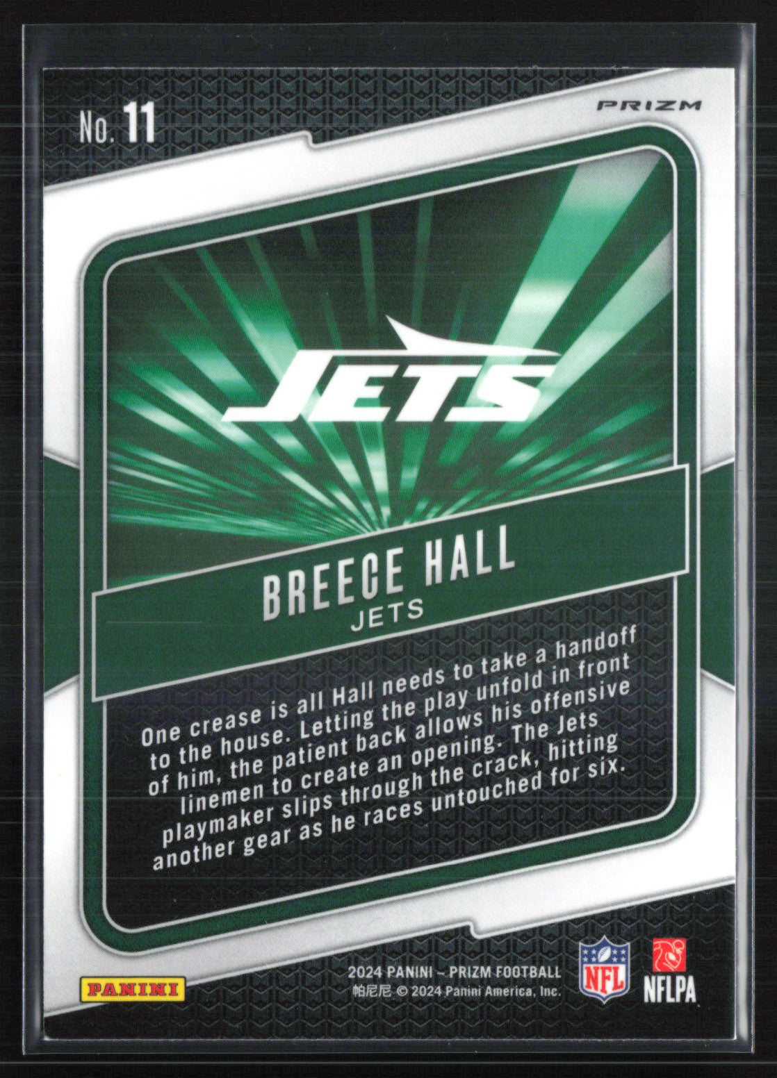 Breece Hall Hype Green Wave