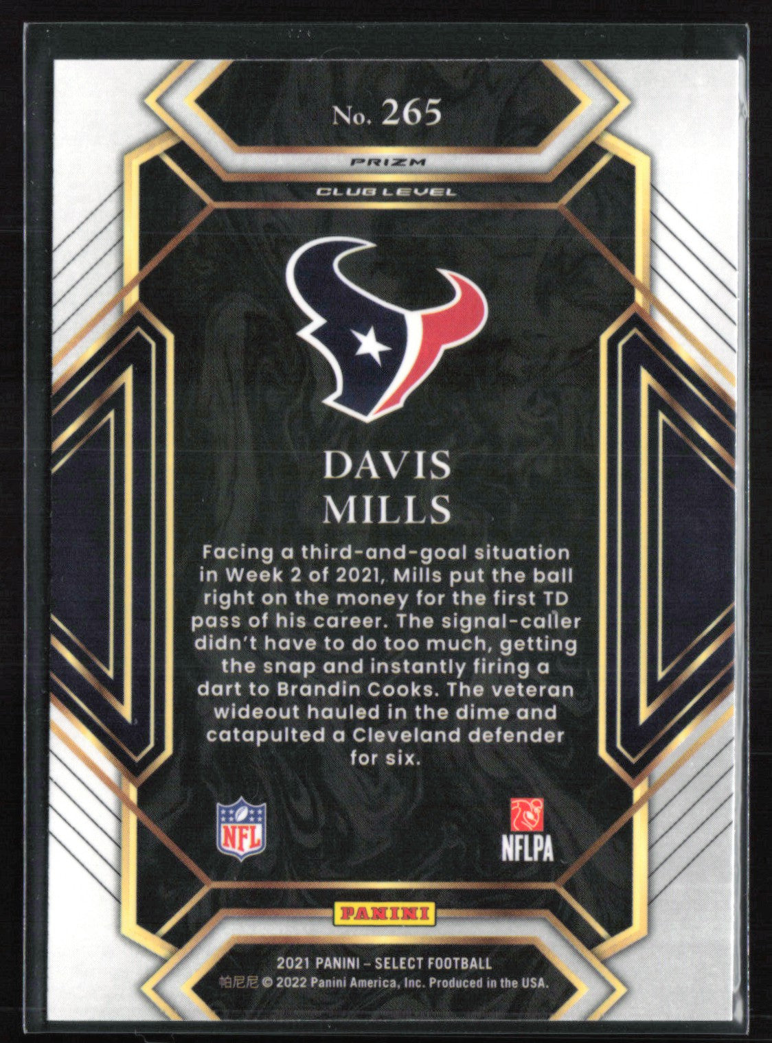 Davis Mills RC Silver