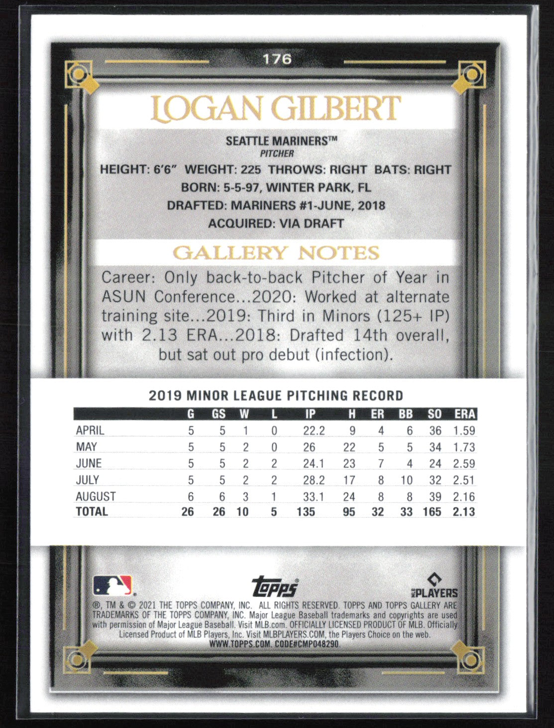 Logan Gilbert RC