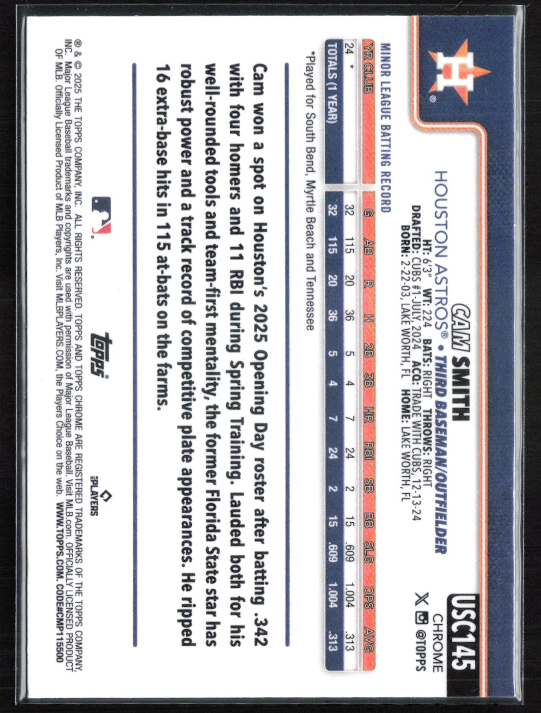 Cam Smith RC