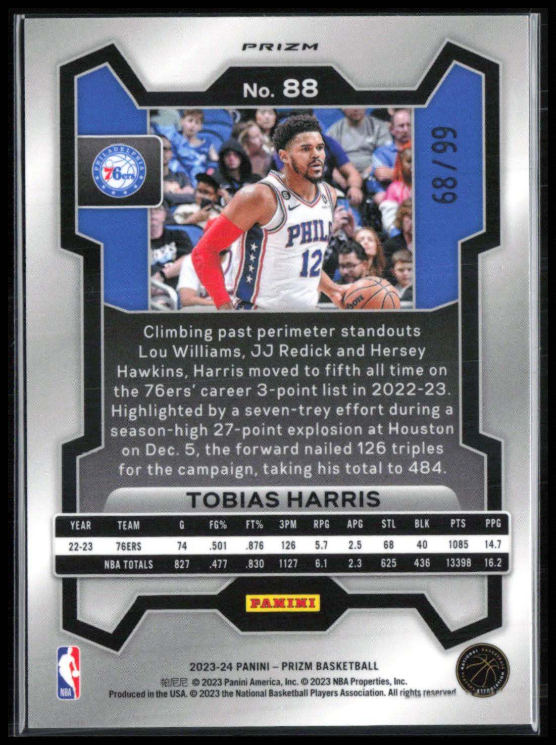 Tobias Harris Purple /99