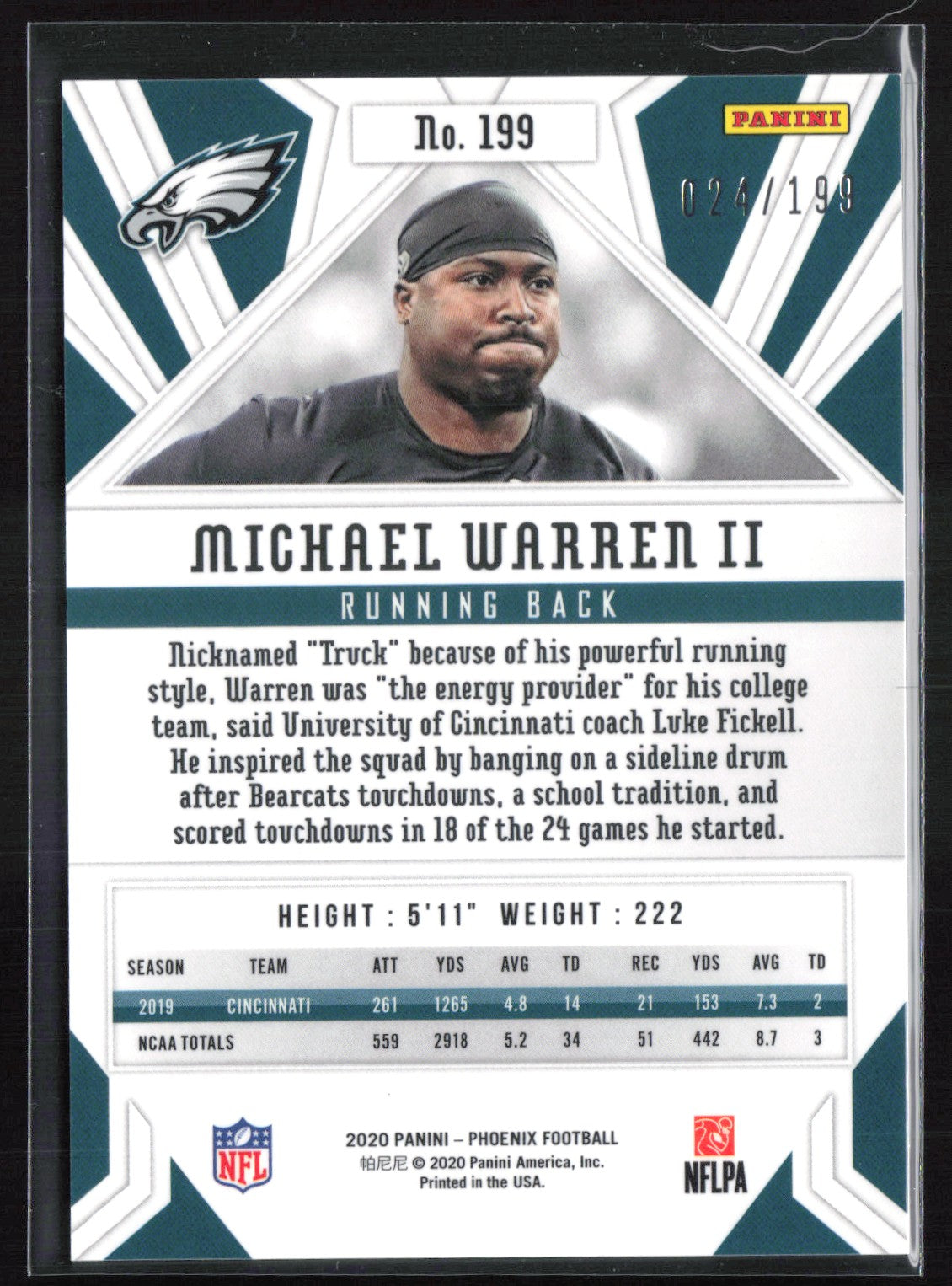 Michael Warren II RC PInk /199